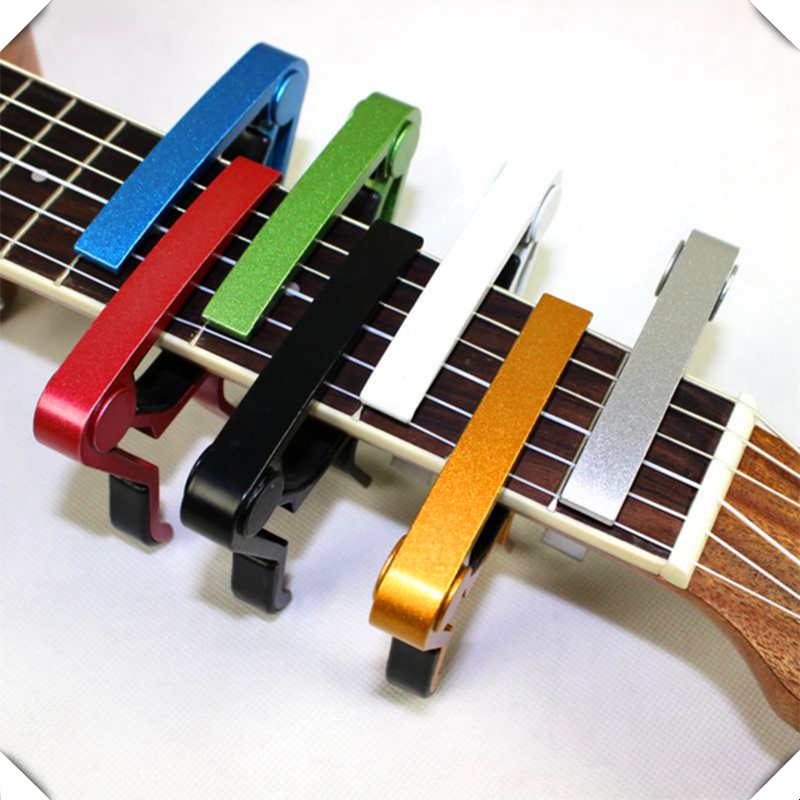 أداة نقل جيتار صوتي كليب القيثارة الموسيقية الملحقات أداة متعددة الألوان المحمولة المعادن العقص نوع عالمي