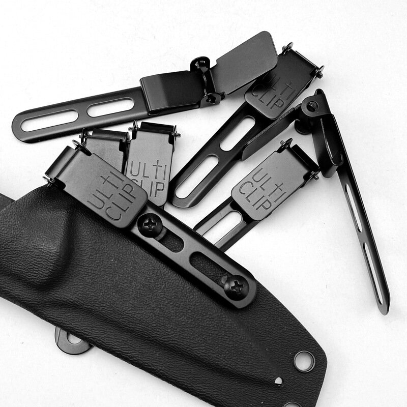 Ulticlip غمد الخصر كليب Scabbard أجزاء ل سكين و الحافظات حزام كليب حلقة مع المسمار يناسب التطبيقات أداة جزء