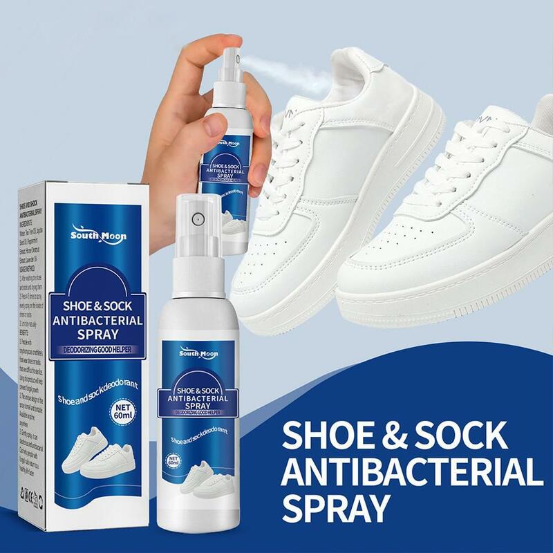 60 مللي الأحذية صدمة مضاد للجراثيم رذاذ القدم رائحة الأحذية رائحة المعطر الجوارب رائحة مزيل رذاذ تحديث مضاد للتعرق