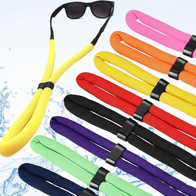 للجنسين الرياضات المائية العائمة النظارات الشمسية سلسلة مكافحة زلة سلسلة نظارات الحبال الفرقة الحبل حامل حملق نظارات القراءة الأشرطة