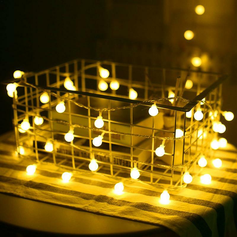 مقاوم للماء LED أضواء عيد الميلاد الجنية ، سطوع عالية ، Frostproof أضواء سلسلة الزخرفية لغرفة النوم ، حديقة ، شرفة
