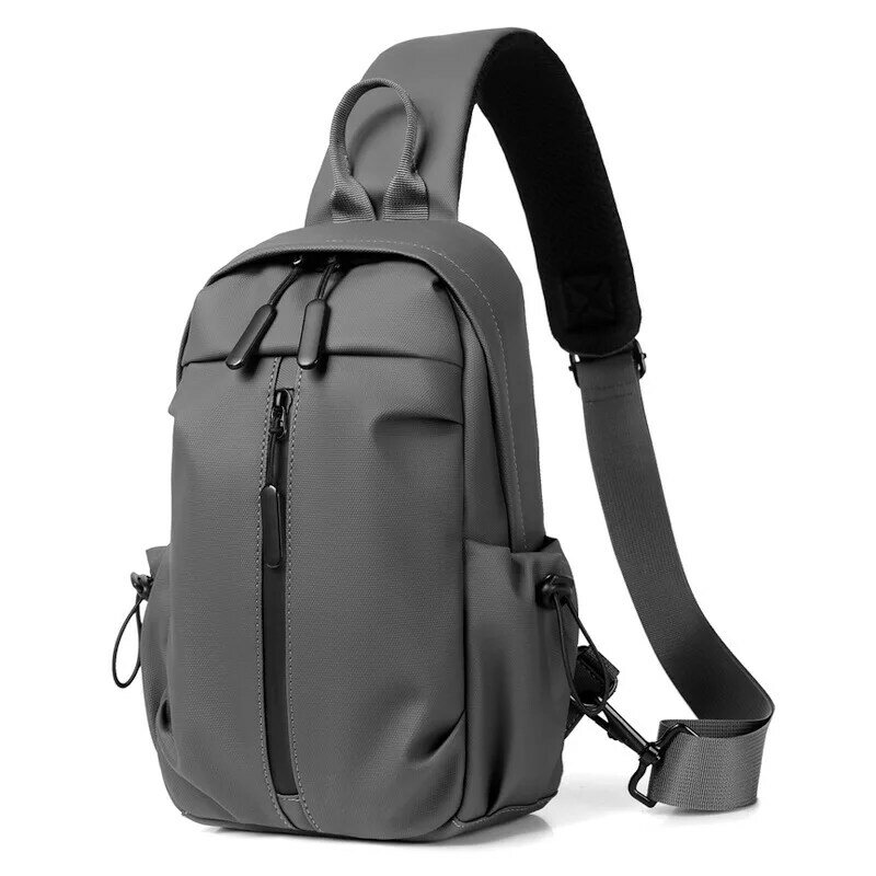 حقيبة صدر خارجية متعددة الوظائف للرجال ، حقيبة كروس بودي بكتف واحد ، موضة كاجوال ، جديدة ، حقيبة