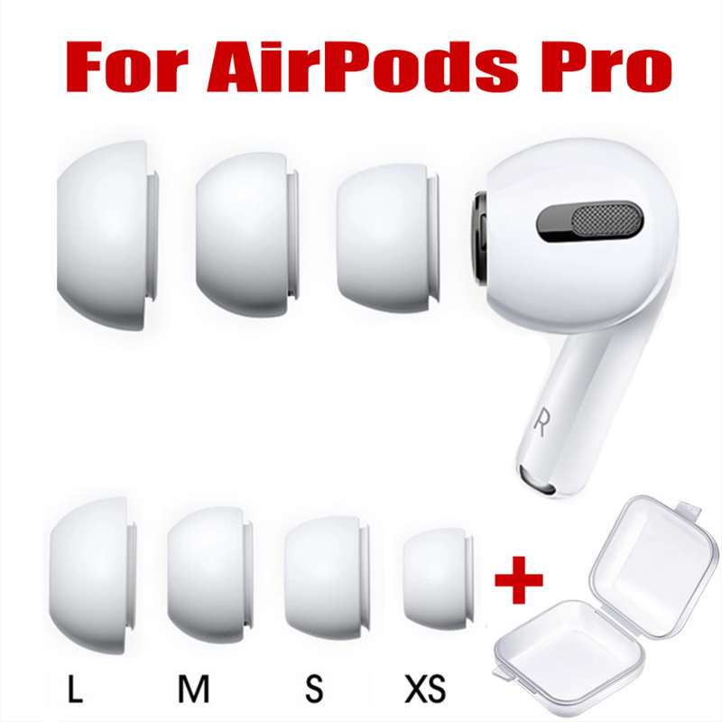 طرف سماعة أذن من السيليكون لأجهزة Apple AirPods Pro ، سماعات أذن بديلة مضادة للانزلاق ، ملحقات أذن ناعمة ، من 1 إلى 3 أزواج