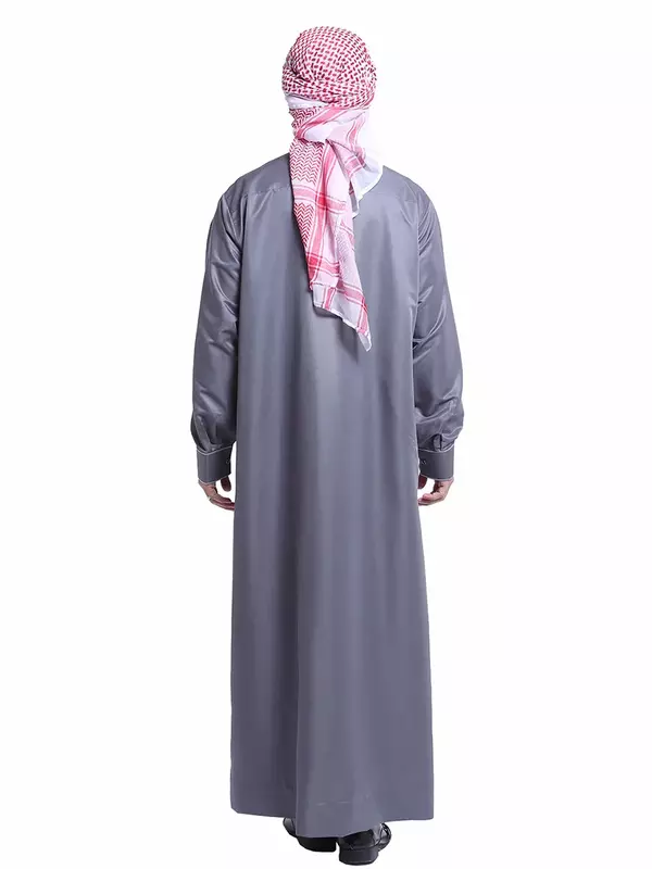 ملابس رجالية 2021 موضة عربية رداء طويل روب هومبر المملكة العربية السعودية فساتين إسلامية رمضان الحجاب عباية رجالي دبي تركيا الإسلام