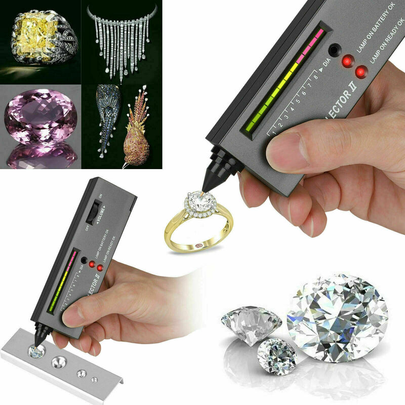 اختبار الماس عالية الدقة اختبار الماس القلم المجوهرات اختبار الماس المهنية محدد الماس عدة اختبار الماس