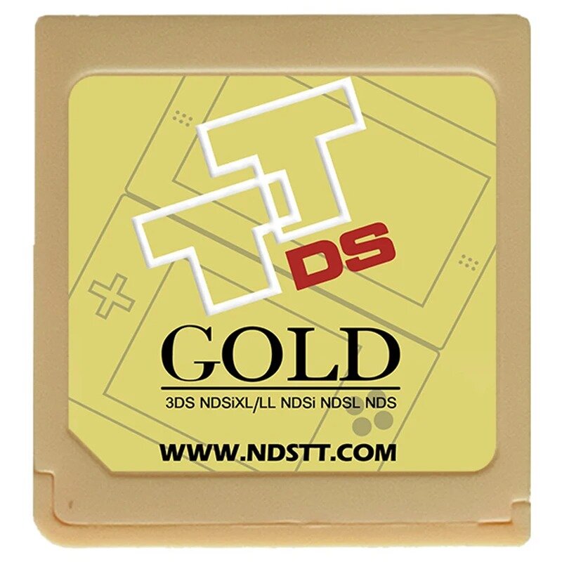 بطاقة حرق لعبة Tds ، Tt-Gold ، طبعة ممتازة ، NDS