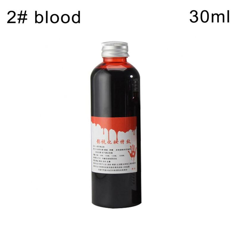 40% الساخن 30/60 مللي وهمية الدم السائل زجاجة المرحلة مزحة المسرح VampireS1 تأثيري الدعائم