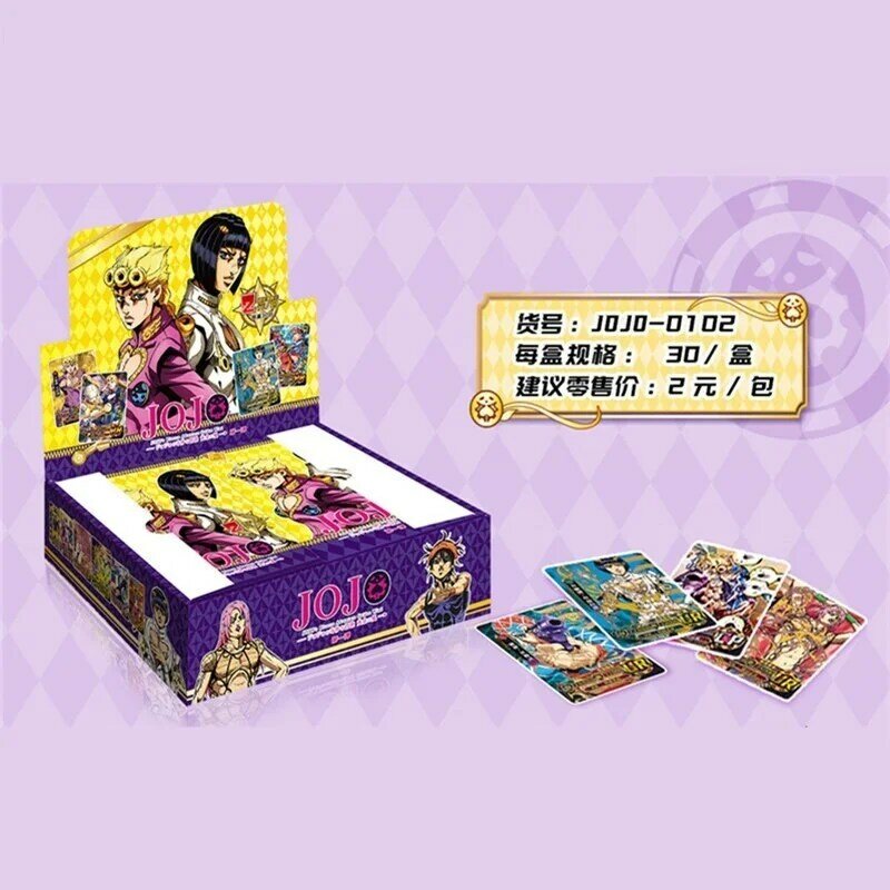 بطاقة مجموعة جوجو شخصية مغامرة غريبة كوجو جوتارو كاكيوين نورياكي اليابانية الكرتون جوجو بطاقة لعبة ألعاب للأطفال