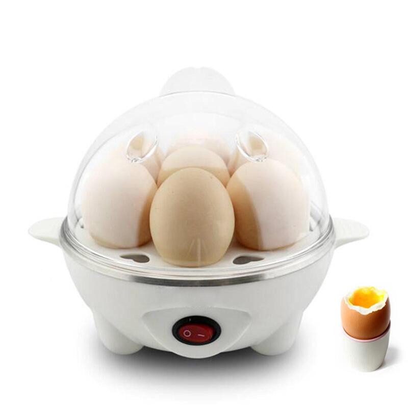 طباخ البيض 220 فولت الاتحاد الأوروبي التوصيل المسلوق متعدد الوظائف تبخير البيض قابلة لإعادة الاستخدام ارتفاع درجة الحرارة باخرة مكافحة زلة قاعدة البيض المرجل