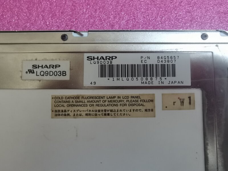 شاشة LQ9D03B الصناعية الأصلية ، 8.4 "، LQ9D031 ، في الأوراق المالية