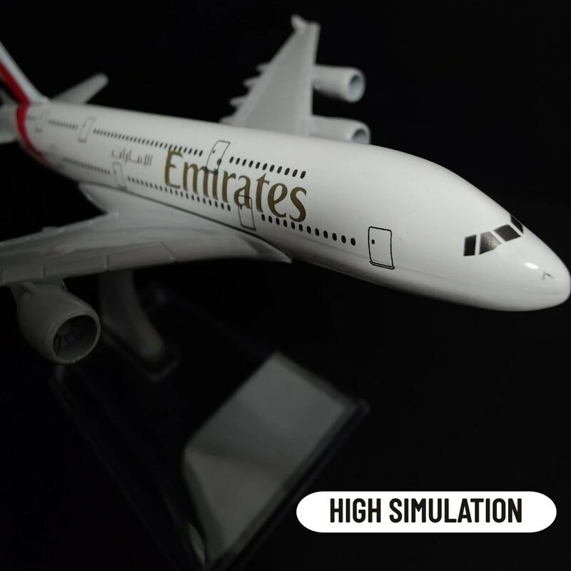 مقياس 1:400 طائرة معدنية طبق الاصل 15 سنتيمتر طيران الإمارات نموذج الطيران دييكاست مصغرة التعليمية الاطفال لعبة للأطفال صبي