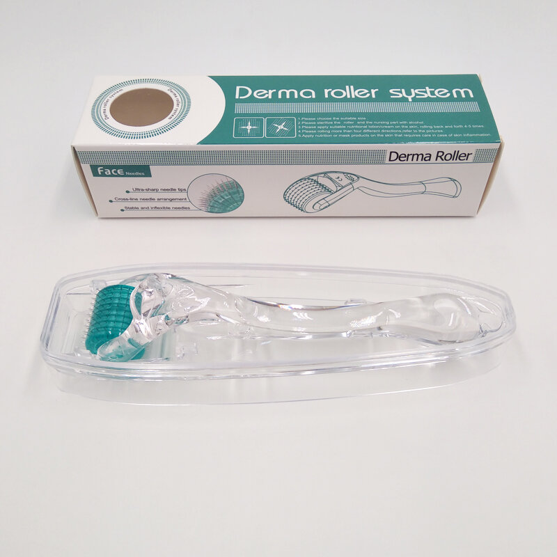 جهاز الأسطوانة ديرما بالإبرة الحقيقية DRS 192 ميكرونيدل لإعادة نمو الشعر نمو اللحية مضاد لتساقط الشعر علاج الوجه الميزوثيرابي