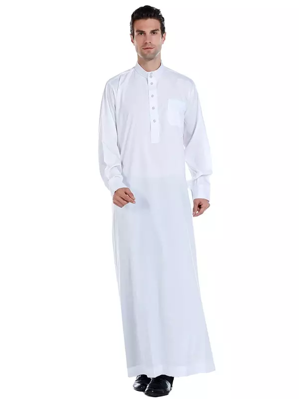 ثوب سترة إسلامية للرجال ، ملابس إسلامية ، فستان رمضان ، رداء طويل ، ملابس سعودية ، قفطان ، جبة ، دبي ، خلع ملابس عربية