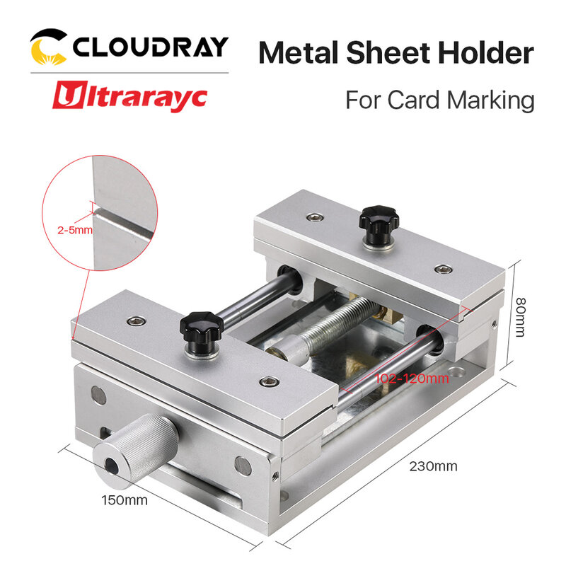 Ultrarayc LD41 حامل الصفائح المعدنية لبطاقة وسم الليزر آلة وسم أجزاء الملحقات