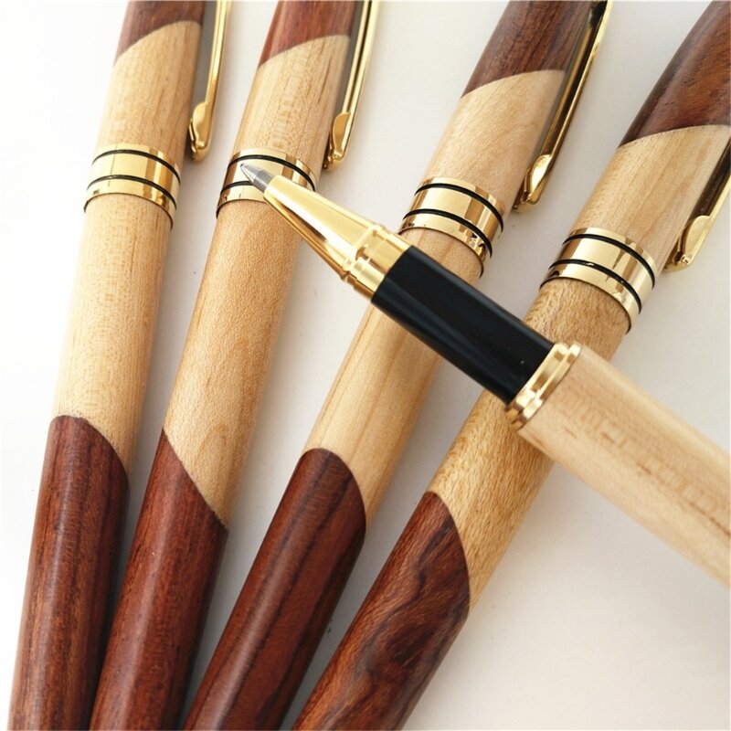 الخشب القلم الأعمال هلام القلم نقطة متوسطة قلم التوقيع أقلام الكتابة مكتب هلام القلم