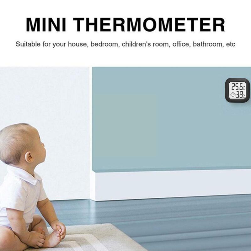 أسود الحرارية الرطوبة VKS-60 غرفة الرضع LCD الحرارية الرطوبة مراقبة الرضع رصد البيئة و X9C4