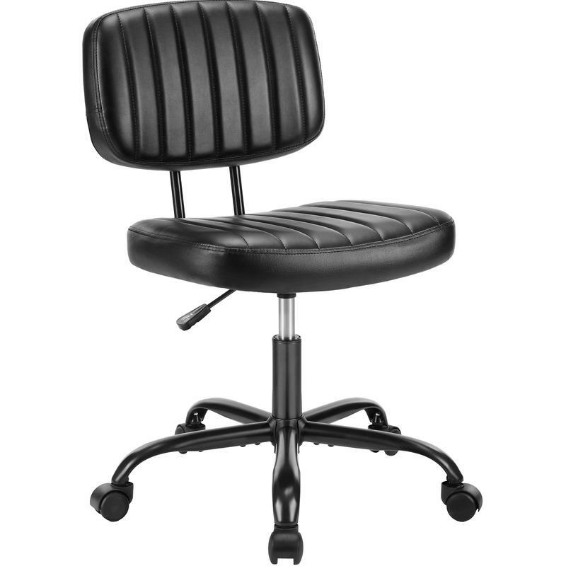 كرسي مهام منخفض الظهر مع وسادة سميكة مريحة ، ارتفاع قابل للتعديل ، كرسي مكتب حركة مع عجلات متين ، ص