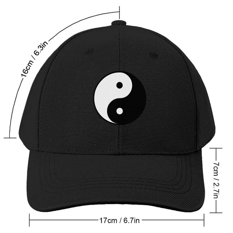 Yin Yang قبعة بيسبول للرجال والنساء ، قبعة مخصصة ، نزهة شاطئية ، جولف لطيف ، جديد
