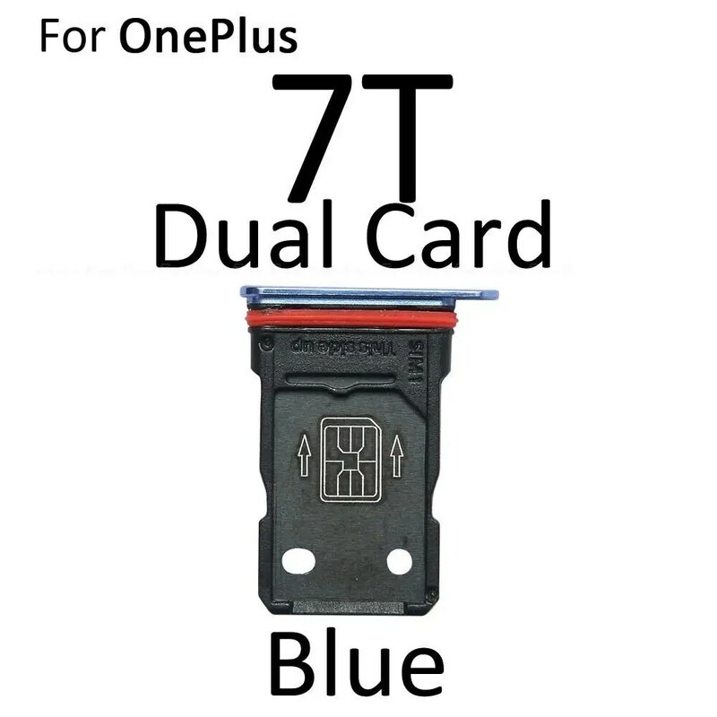 سيم حامل بطاقة صينية فتحة ل OnePlus 7 7T 8 برو 8T استبدال أجزاء