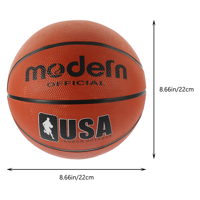 كرة السلة المطاطية المتينة القياسية للشباب ، ألعاب التدريب في الهواء الطلق ، 1