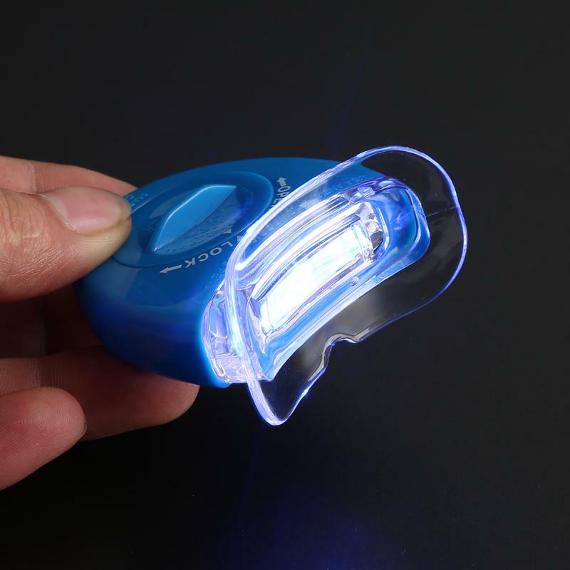 1 قطعة LED تبييض الأسنان ضوء صغير أزرق ضوء تبييض الأسنان مصباح تبييض الأسنان الليزر العناية بالفم العلاجات الشخصية