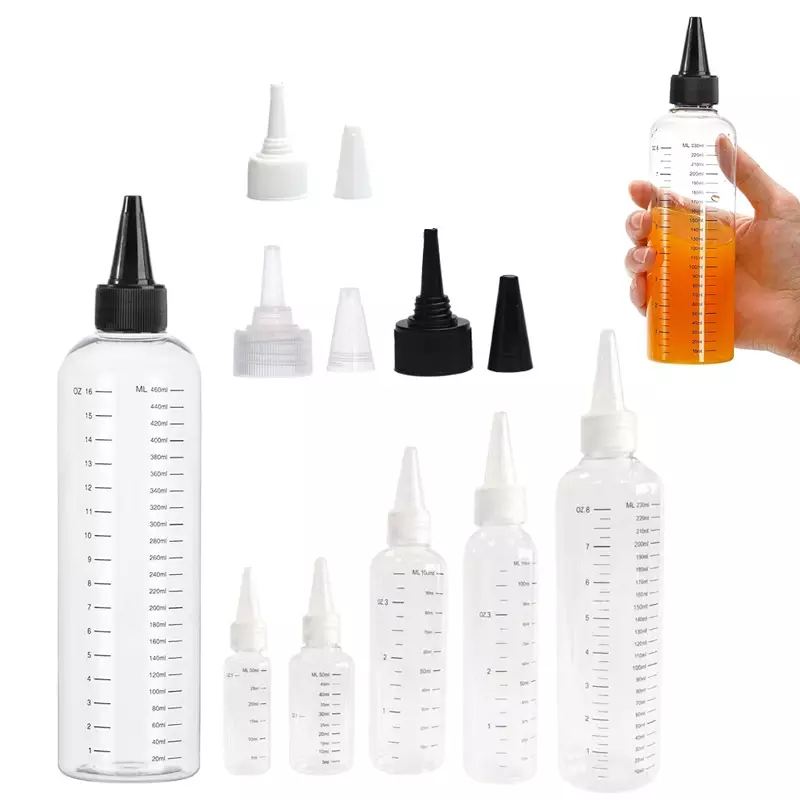 زجاجات بلاستيكية قابلة للعصر ، حاوية لصبغ الوشم ، فارغة ، 30 من من من ألوان الوشم ، 60 من من من من من نوع 50 من من من من نوع 50 من من من نوع pe