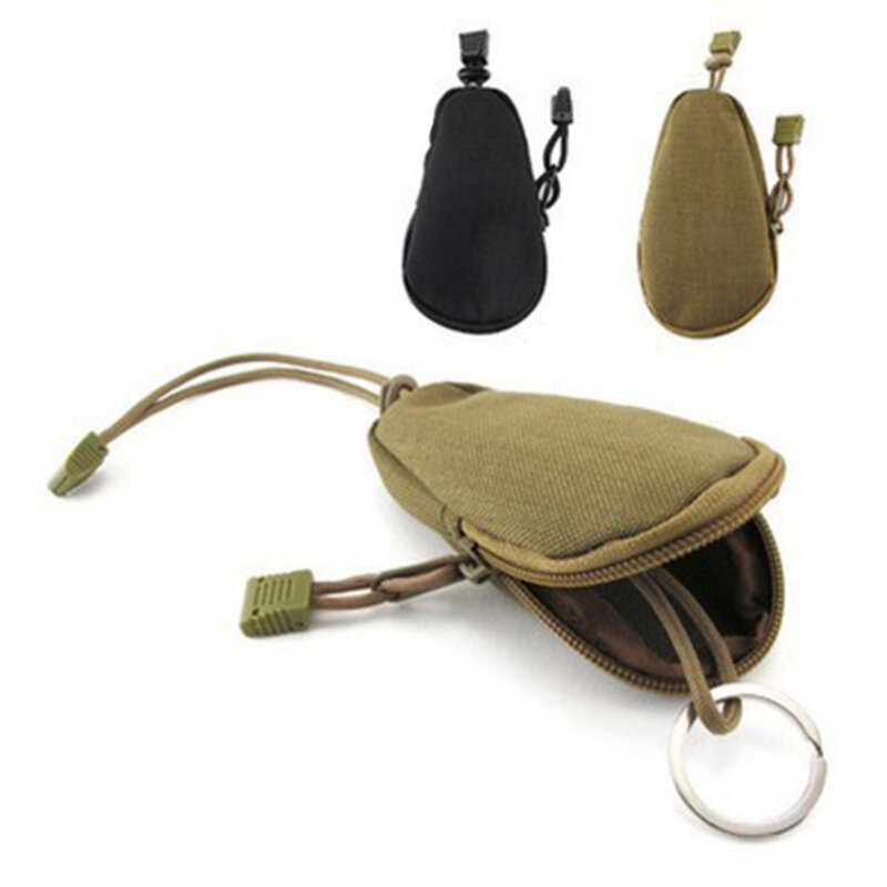 عالية الجودة مقاوم للماء مفتاح عملات أكياس للجنسين الحقيبة المفاتيح حامل حقيبة حقيبة سستة EDC أدوات مفتاح حافظة