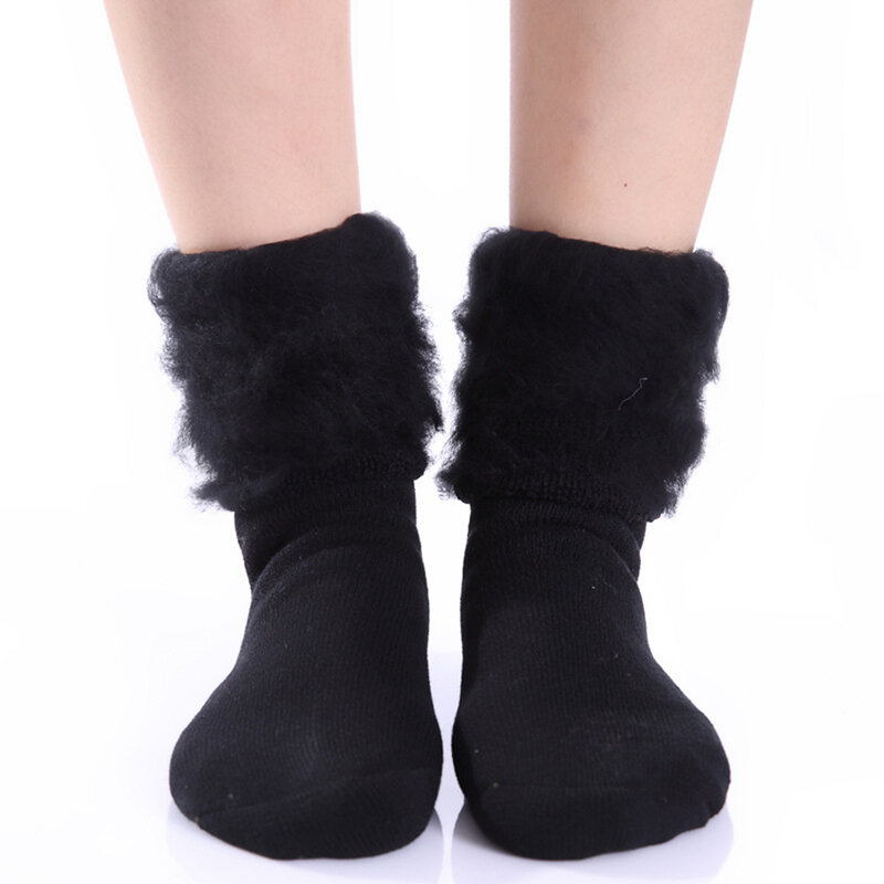 المرأة الشتاء محبوك الأحذية الجوارب ، سوبر لينة ، الدافئة ، دافئ ، غامض ، الصوف اصطف ، السيدات الجوارب الثلوج ، الجوارب الكلمة للطقس البارد