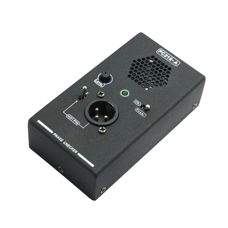 PC218 المرحلة مدقق قطبية المتكلم ، كاشف الميكروفون ، اختبار الصوت الصوت