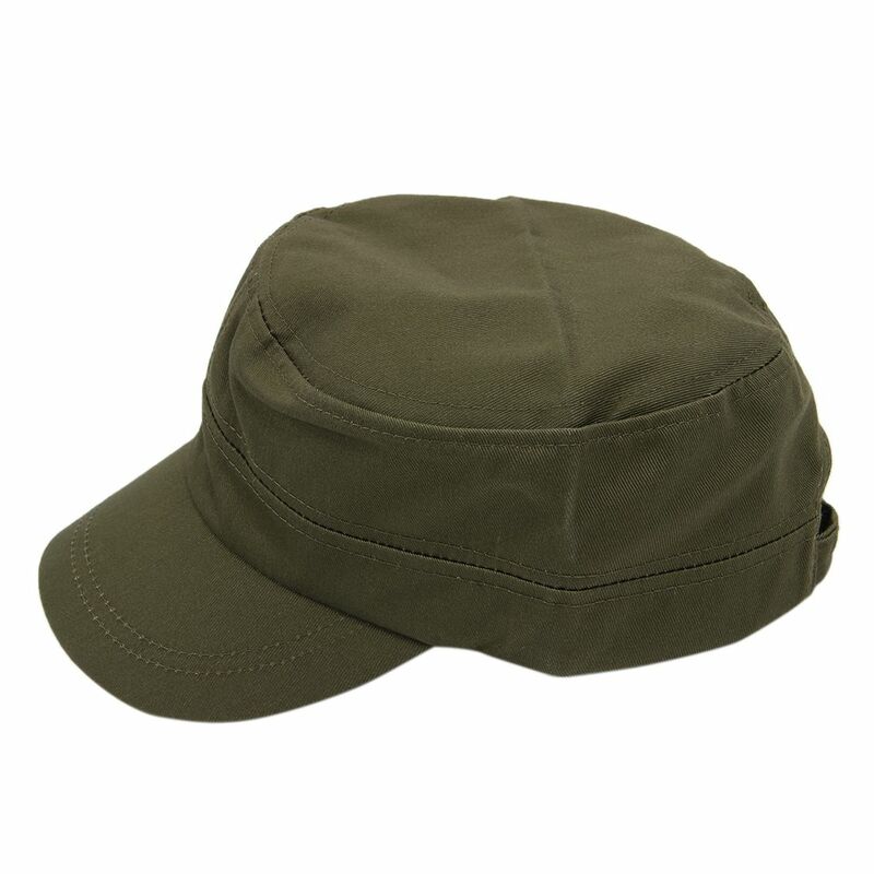غطاء عادي قبعة قبعة قابل للتعديل (أخضر)