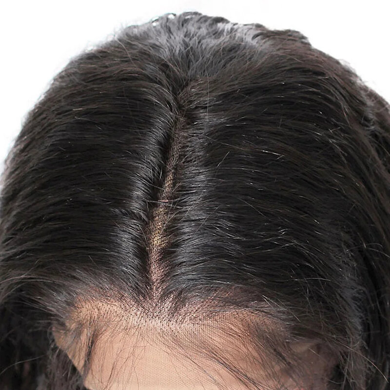 شعر مستعار بوب ريمي برازيلي قصير للنساء ، شعر بشري مستقيم عظمي ، شعر مستعار جزء تي ، شفاف ، ملتف مسبقًا ، 13x4 ، 4x4