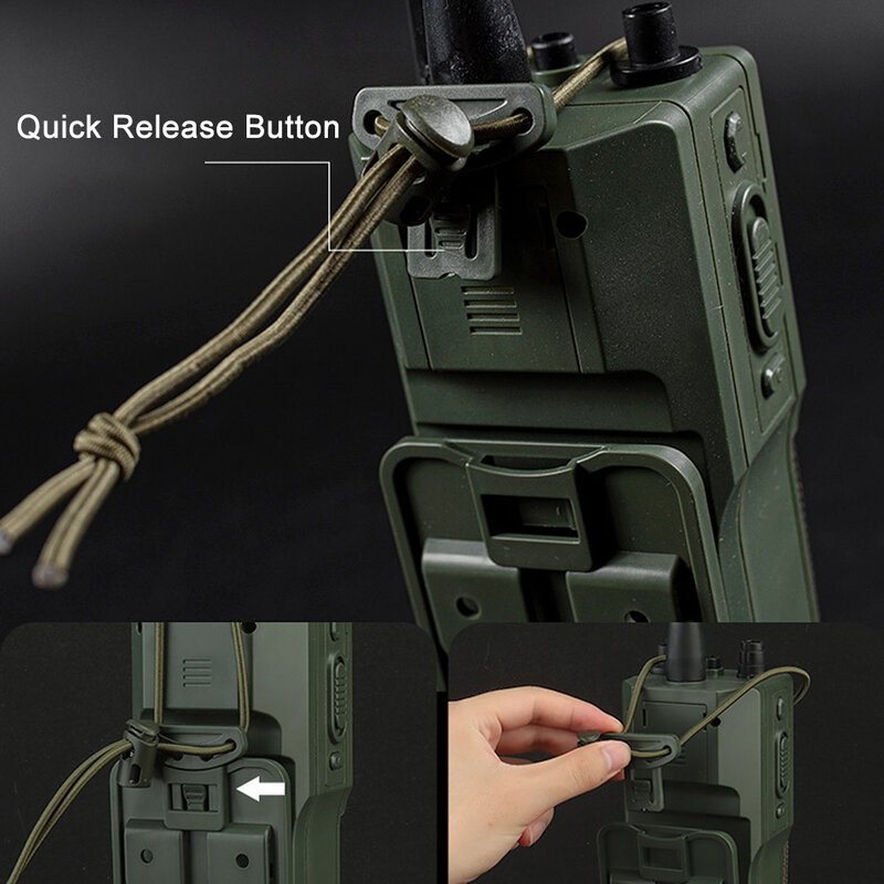 التكتيكية الكهربائية العد BB كرات صندوق محمل PRC-152 راديو نموذج الحقيبة متوافق مول سترة Airsoft M4 5.56 BBs التخزين