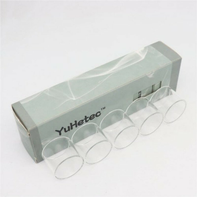 YUHETEC-مستقيم خزان الزجاج أنبوب ، استبدال الملحقات ، الألفية MTL ، هيئة الطرق والمواصلات ، 22 مللي متر ، 4 مللي ، 5 قطعة