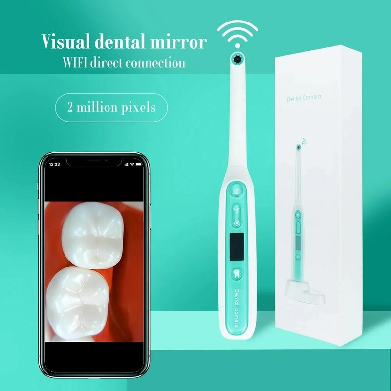 كاميرا فحص الأسنان داخل الفم ، كاميرات المنظار لعيادة طبيب الأسنان ، واي فاي ، HD الإلكترونية ، 1080P ، جهاز استشعار المنظار