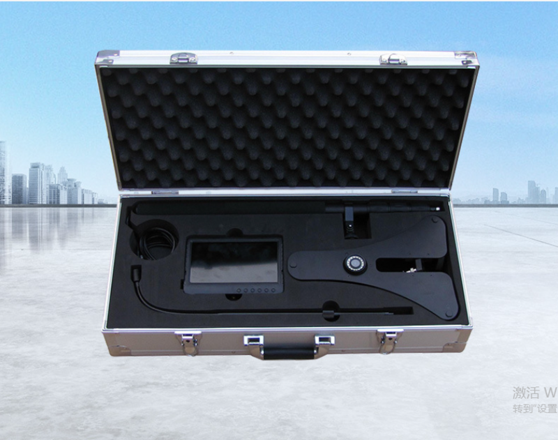 XNK600 كاشف تحت الجسم مع قابل للسحب فيديو إنترفون التحقيق ، مرآة التفتيش الفيديو ، التصوير عالية الوضوح