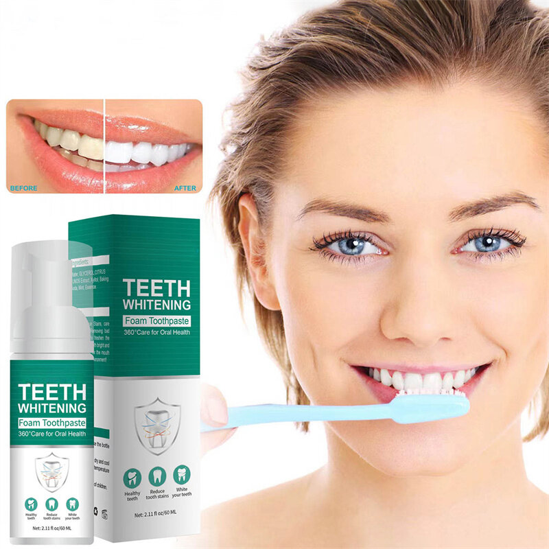 تبييض الأسنان موس جوهر إزالة البلاك الأسنان اللطخة اللثة إصلاح تسوس الوقاية عن طريق الفم الرعاية النظيفة لوازم العناية بالأسنان