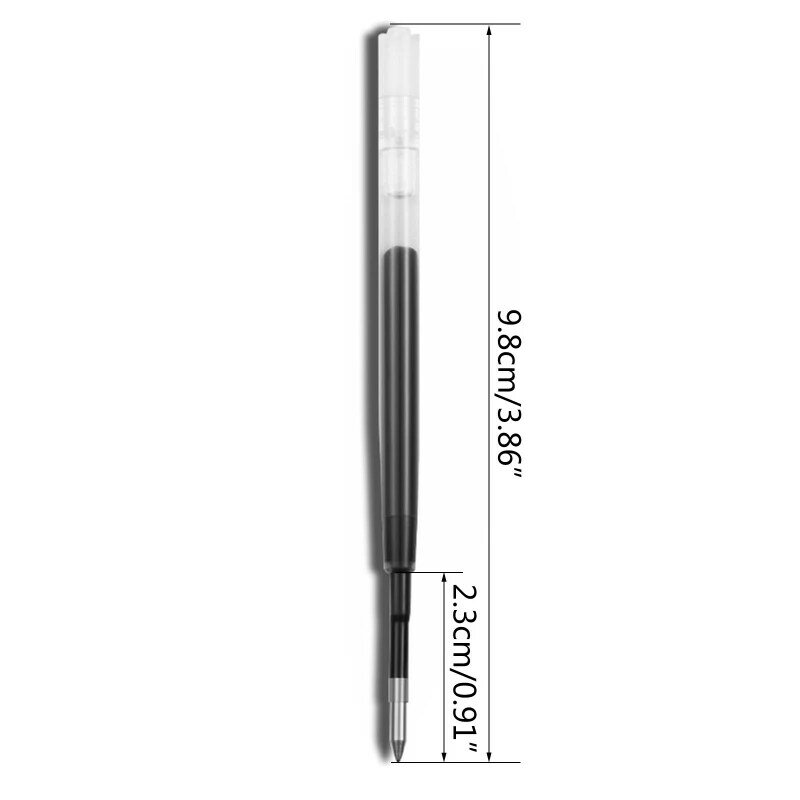 C5AE 10 قطعة هلام غيار أقلام 424 G2 حبر قلم للرجال استبدال الغيارات للمدرسة طالب
