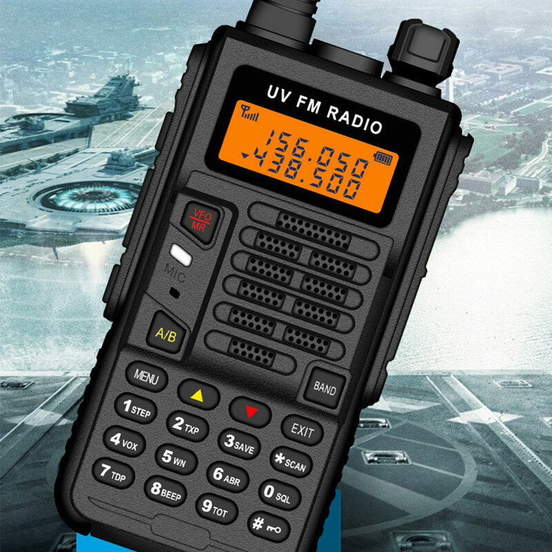 UV-X5 زائد CB راديو ، لمسافات نقل طويلة ، استقبال الاتصالات مستقرة ، USB عالية الطاقة