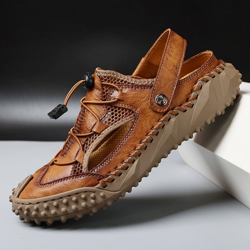 2022 Men's Summer Casual Sandals Breathable Fashion Men's Shoes with Plus Size Size 46 Men's Shoes mens sandals  hiking sandals