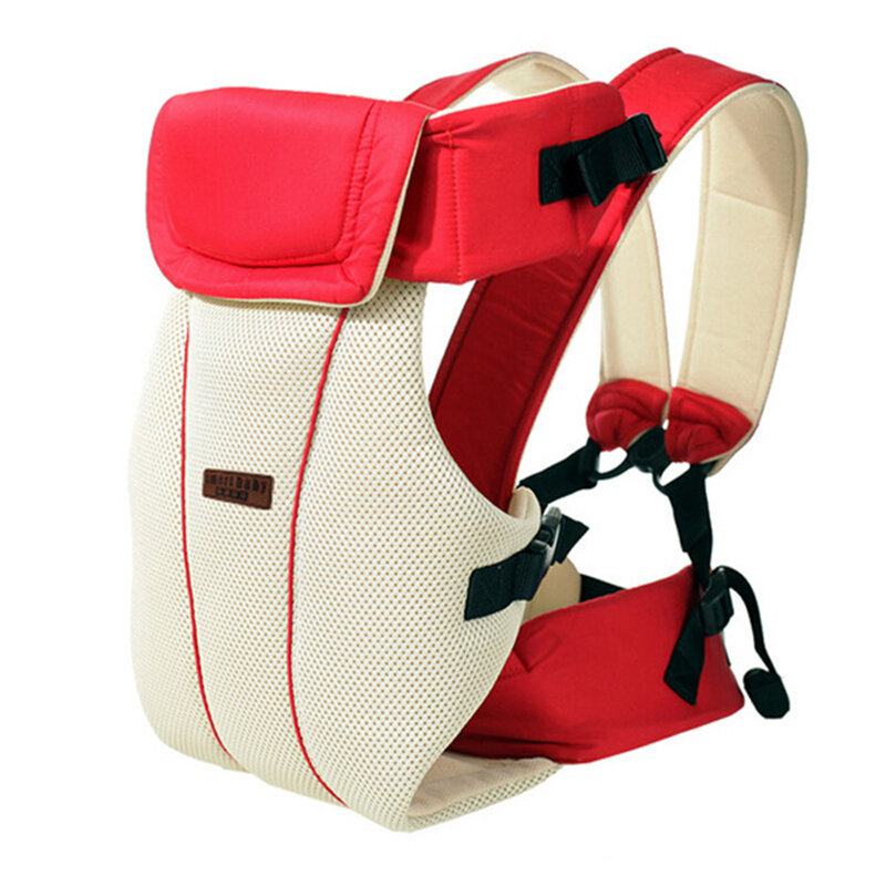 شيالة بيبي حمالة مريحة تسمح بالتنفس لحمل الطفل من الأمام حقيبة ظهر للأطفال من الكنغر مقعد على الظهر للاعوجاج في الورك