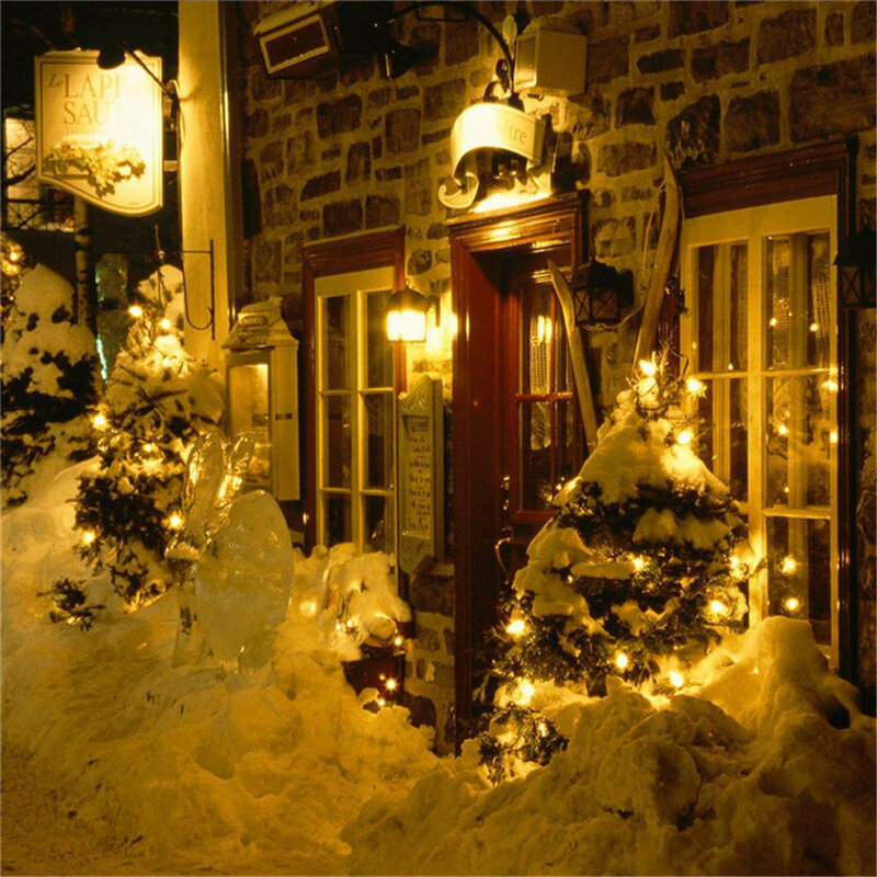 5 متر الأسلاك النحاسية LED سلسلة أضواء جارلاند الجنية سلسلة ضوء لقضاء عطلة عيد الميلاد حفل زفاف حديقة الباحة أضواء الديكور