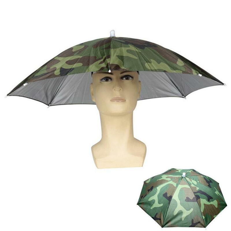 المحمولة مظلة المطر قبعة ، طوي في الهواء الطلق الصيد ظلة ، مقاوم للماء التخييم أغطية الرأس ، قبعات رأس الشاطئ ، قبعة الصيد