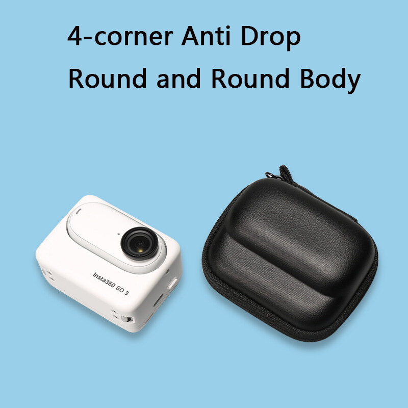 حقيبة صغيرة لتخزين الجسم Insta360 Go 3 ، حزمة قائمة بذاتها ، صندوق واقي ، ملحقات الكاميرات