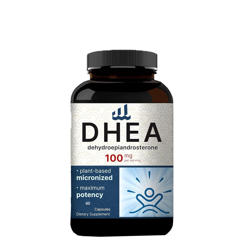 Dhea-قوة إضافية من الدرجة الدقيقة ، mg ، تدعم مستويات الطاقة للذكور والأنثى ، وامتصاص أفضل