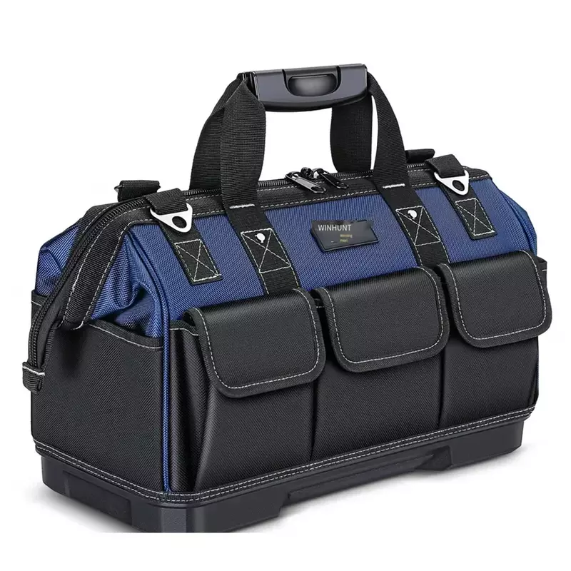 حقيبة أدوات كهربائية كبيرة ، منظم الثقيلة ، مقاوم للماء حقيبة تخزين مضادة للسقوط مع جيوب متعددة