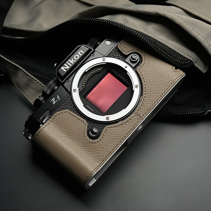 حقيبة كاميرا Mr.Stone-جلد طبيعي لكاميرا نيكون Zf ، غطاء واقي ، حقيبة مصنوعة يدويًا ، ملحقات