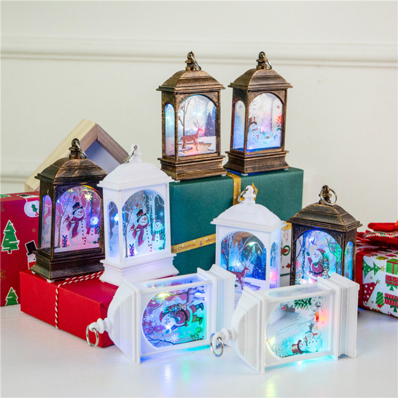 عيد الميلاد فانوس ديكور المنزل عطلة الإضاءة هدايا عيد الميلاد السنة الجديدة 2023 أضواء عيد الميلاد الطرف زينة عيد الميلاد للمنزل