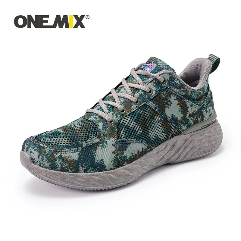 وصل حديثًا حذاء جري ONEMIX موضة 2023 وصل حديثًا حذاء جري للرجال حذاء شتوي لزيادة الطول حذاء رياضي تكتيكي للياقة البدنية
