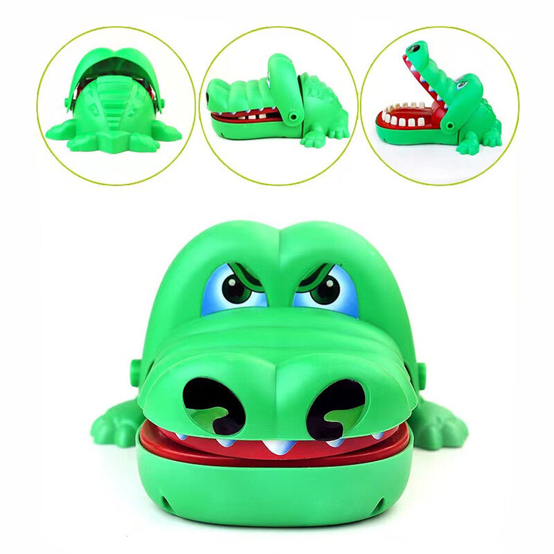 اليد العض التمساح لعبة مخيف خدعة الضغط التمساح لعبة الأطفال الاشياء باردة ديناصور لدغة إصبع لعبة الأطفال هدية