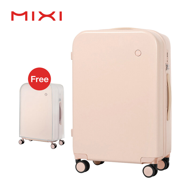 Mixi-حقيبة سفر للكمبيوتر الشخصي للنساء والرجال ، بعجلات ، أمتعة بعجلات ، قفل TSA ، M9236